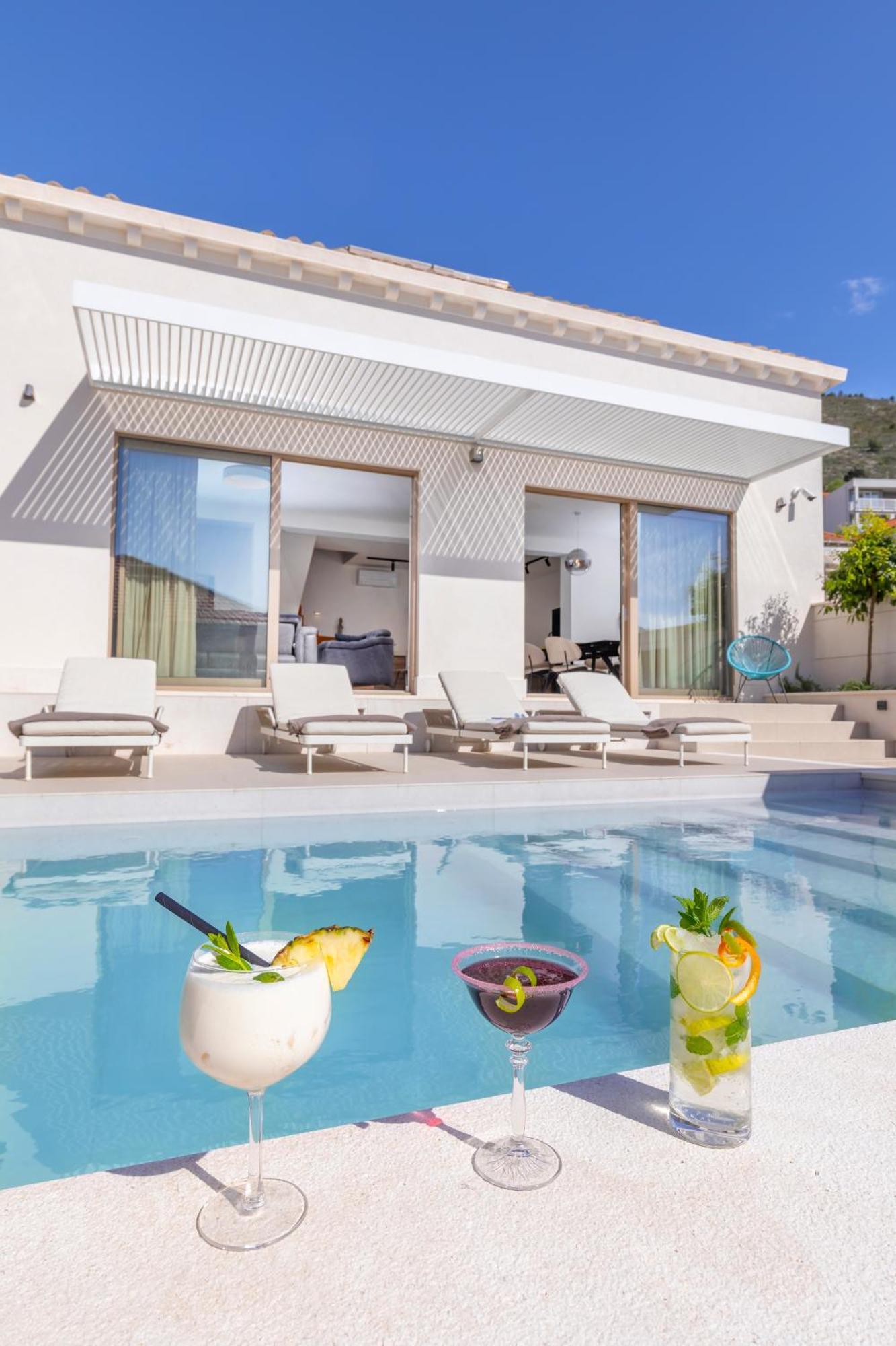 Brand New Villa Carmelita Exclusive With Free Smart Car Dubrovnik Buitenkant foto