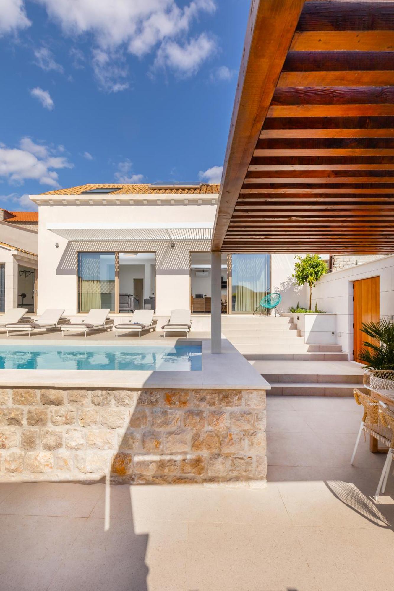 Brand New Villa Carmelita Exclusive With Free Smart Car Dubrovnik Buitenkant foto